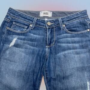 PAIGE Women’s 24 JIMMY JIMMY SKINNY Blue Jeans